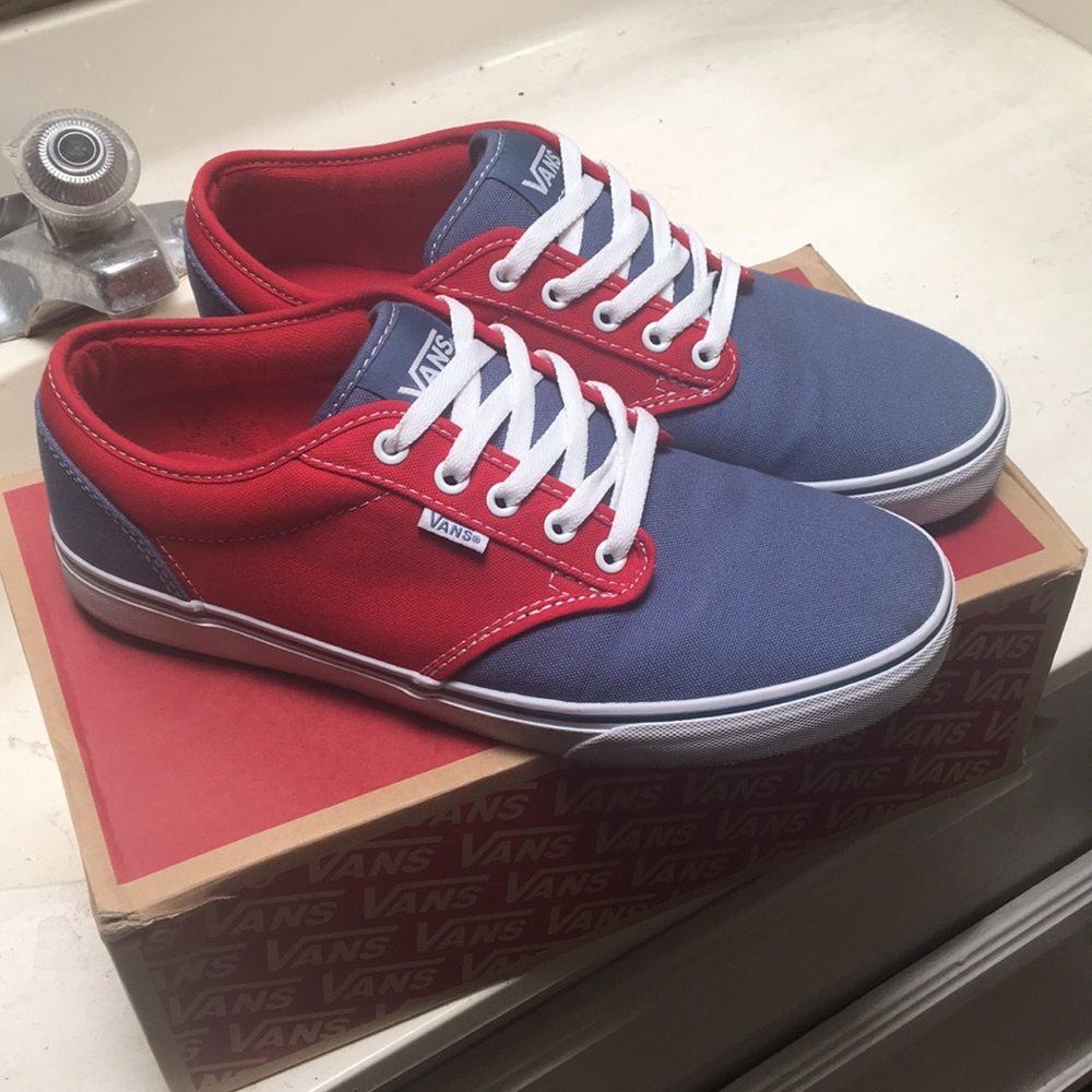 Vans Blue & Red Atwood